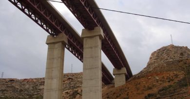 15 millones para rehabilitar el viaducto del Barranco del Caballar, Almería