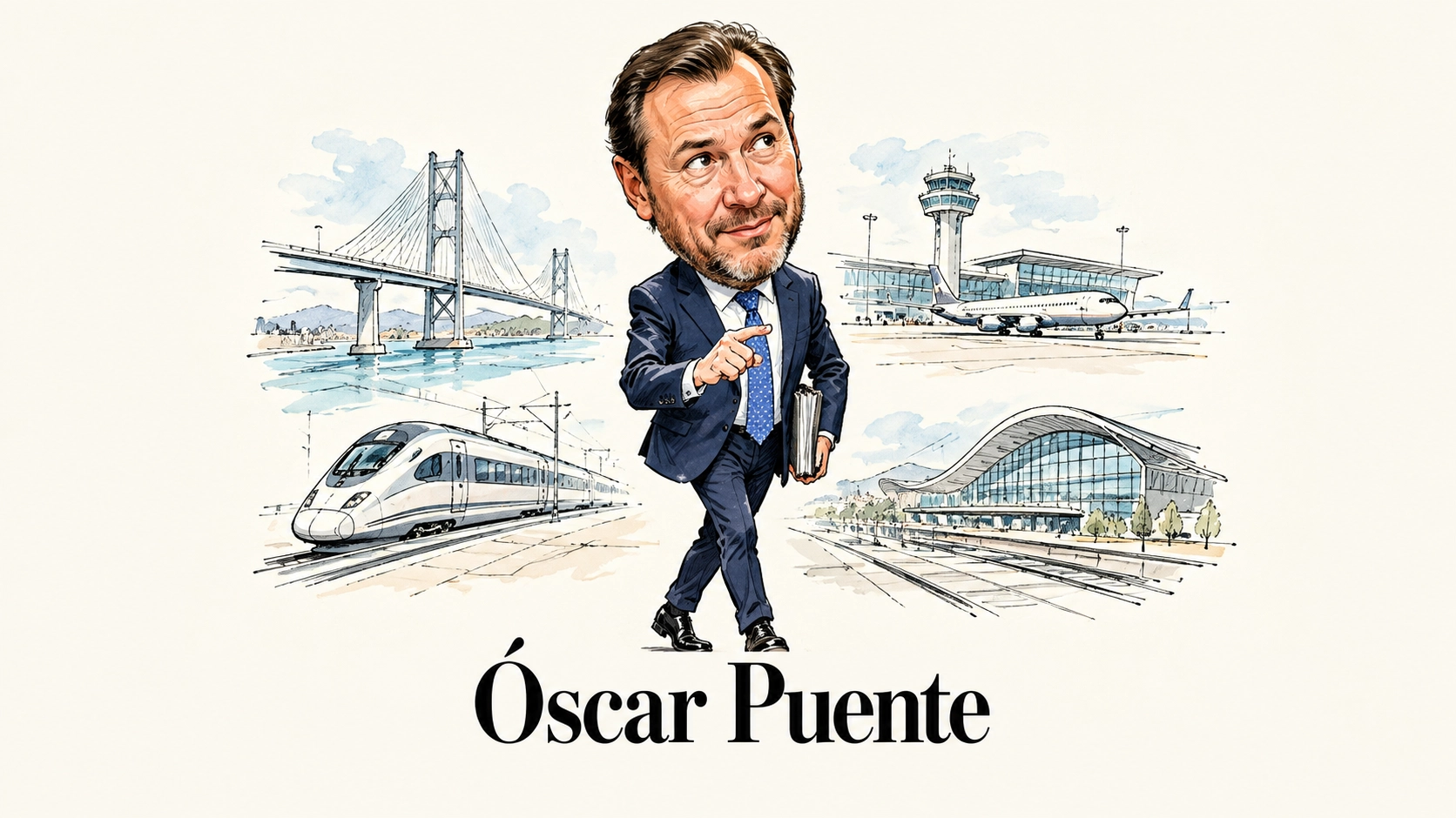 Óscar Puente: el ministro que no se calla ni debajo de agua