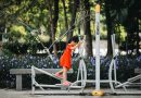 ¿Son eficaces las máquinas de ejercicio de los parques?
